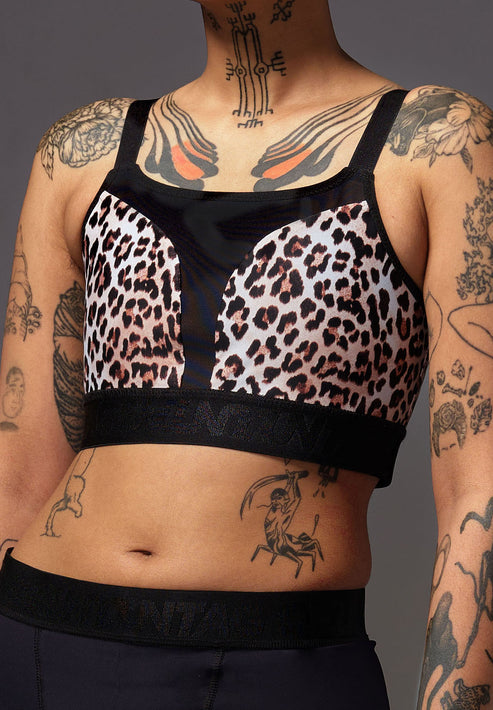 Athletic Binder leopard