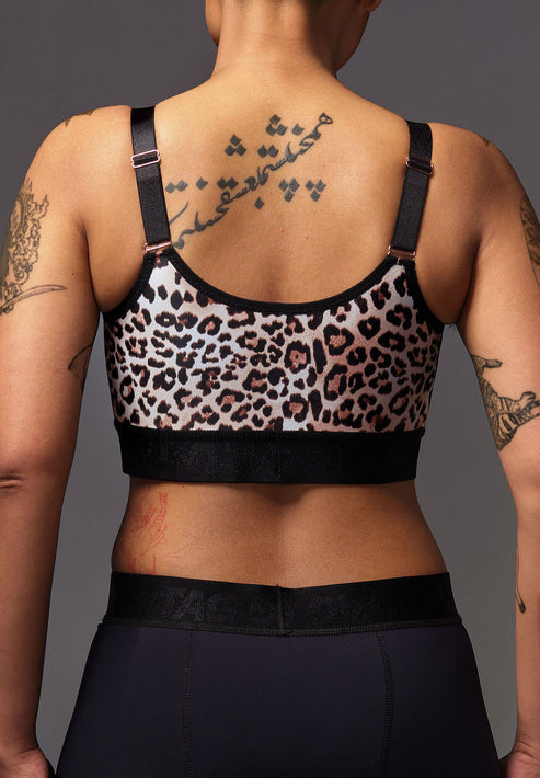 Athletic Binder leopard
