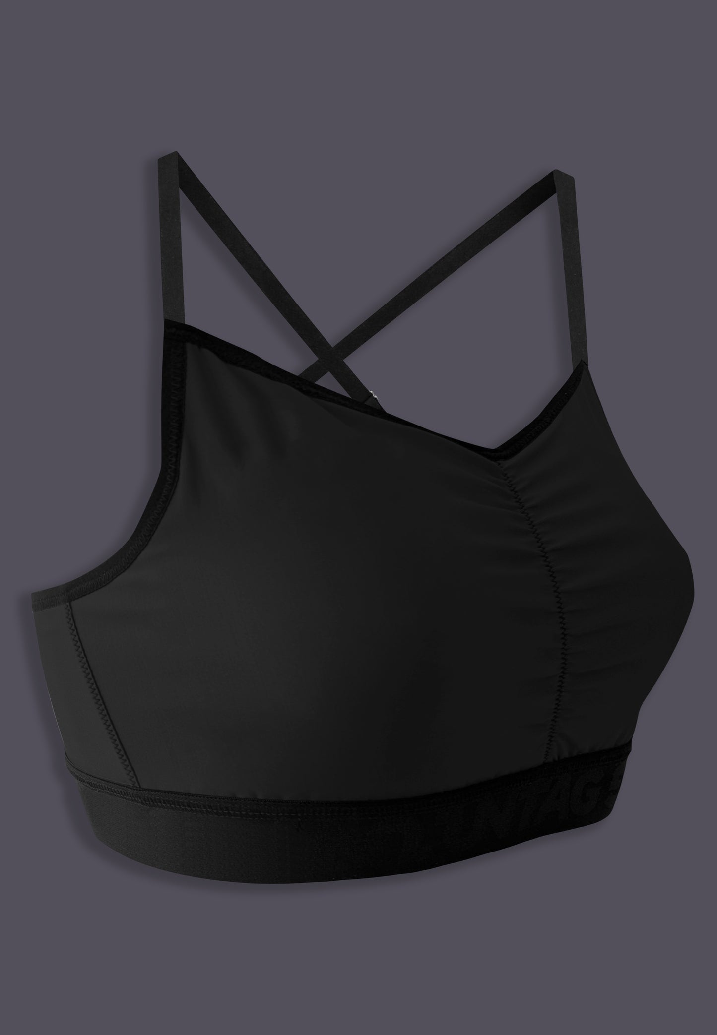 UNTAG MtF trans bra top with prosthetics black side