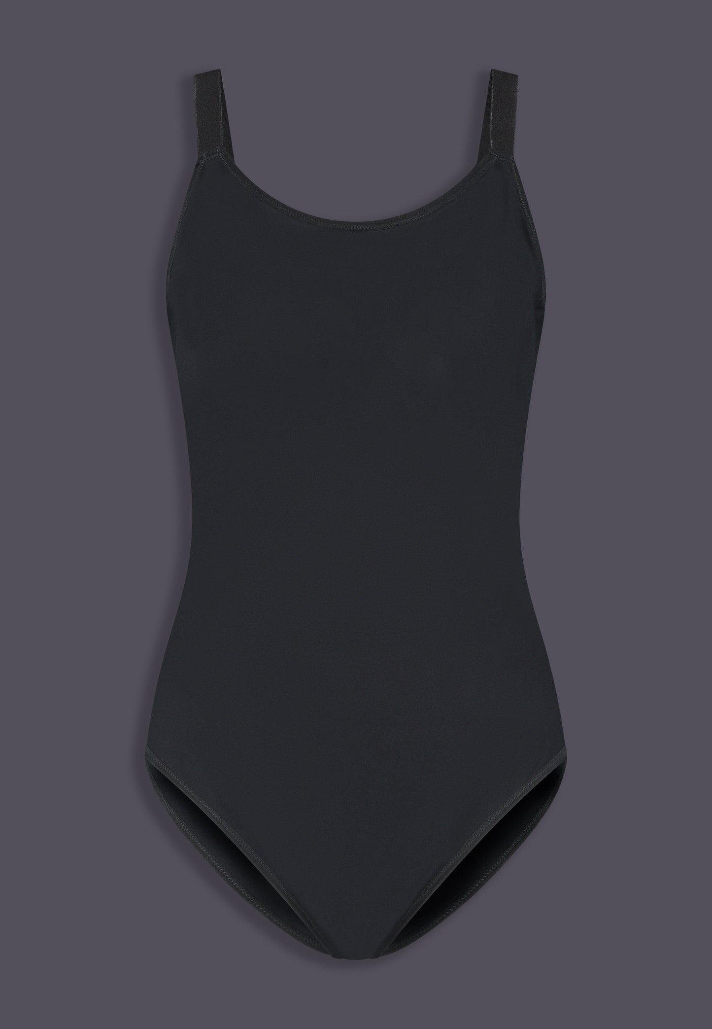 UNTAG MtF trans femme Strappy One Piece black prosthetic boobs side front product