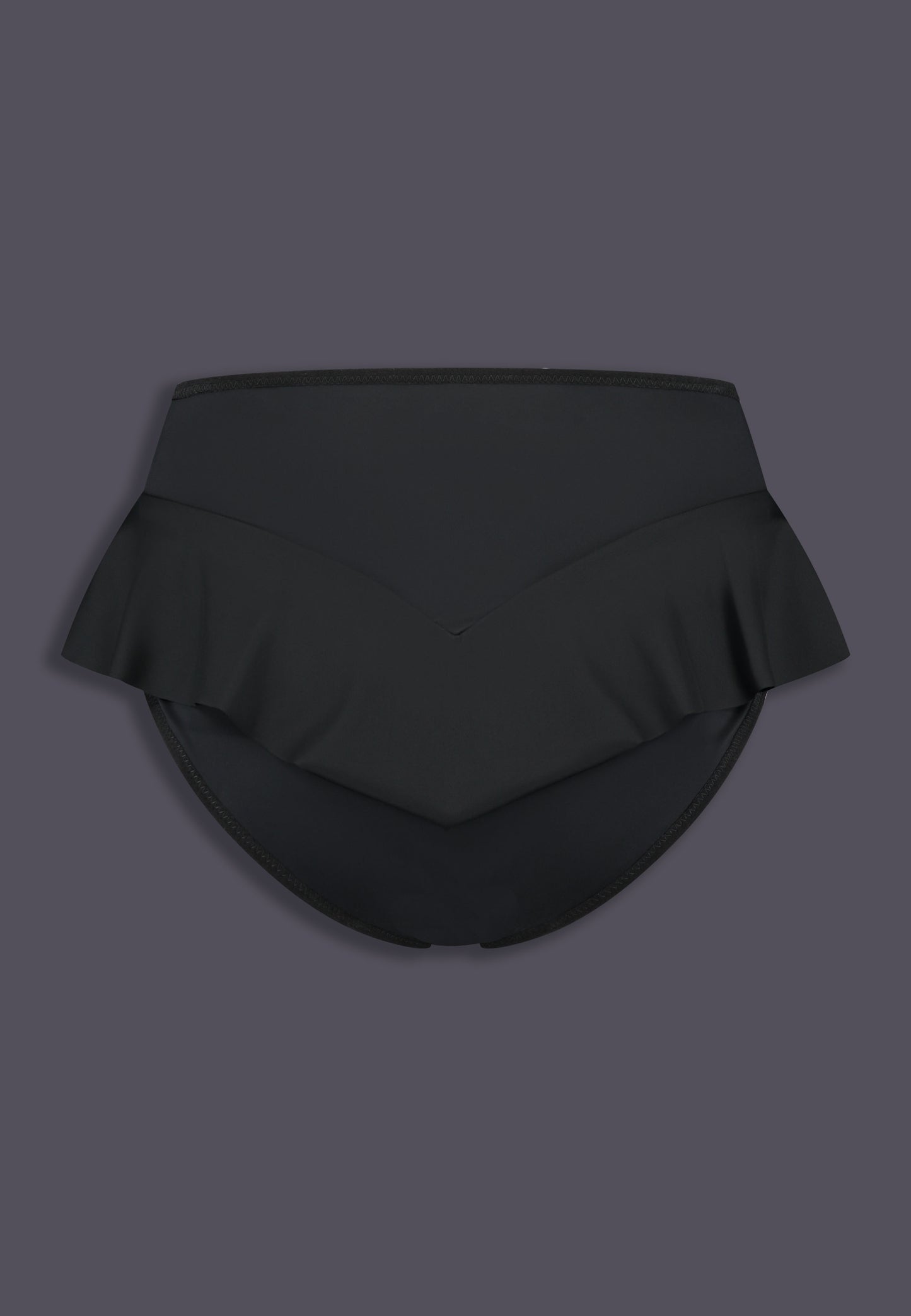 Tucking Bikini Brief Ruffle black