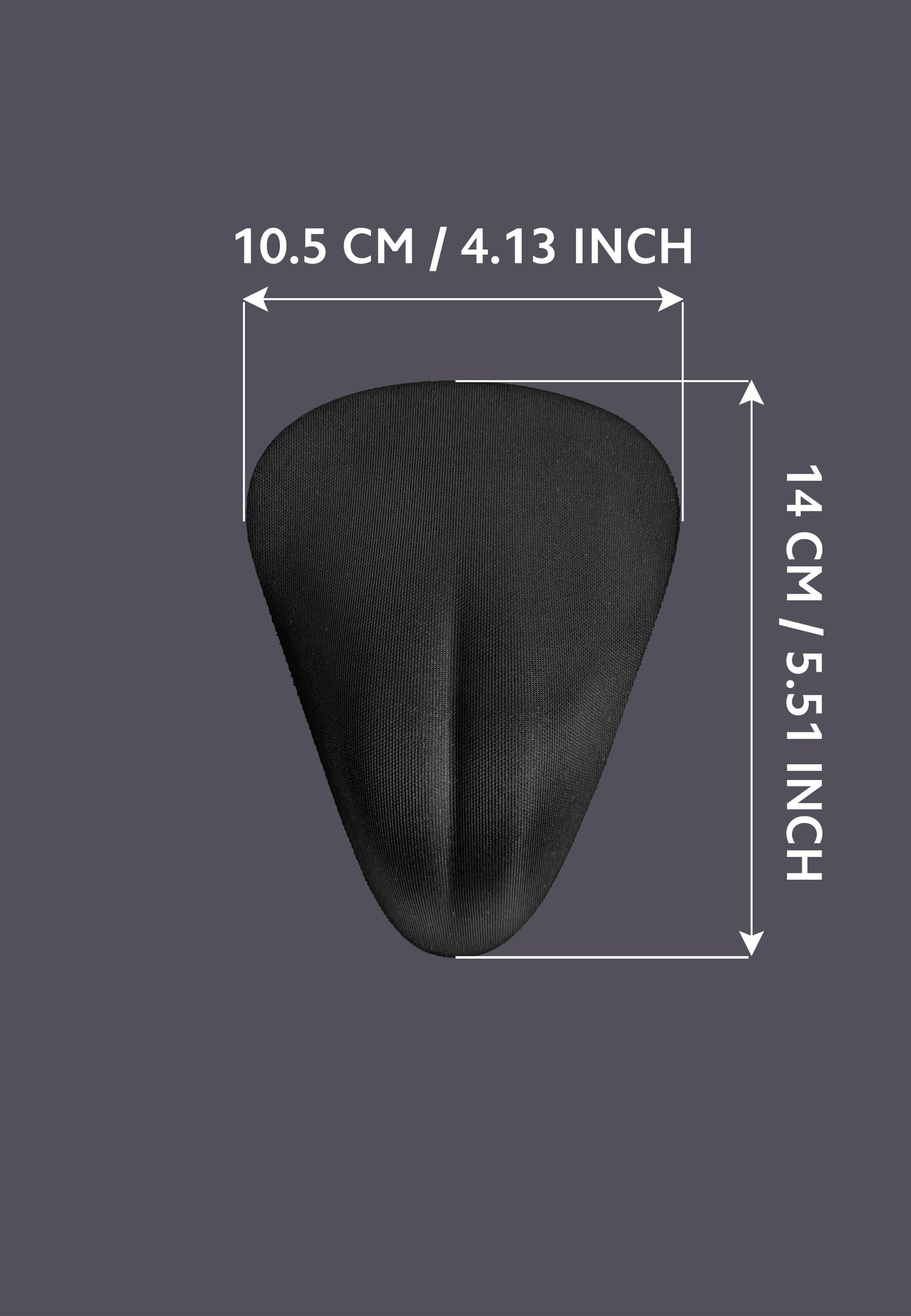 Foam Vulva Padding black small