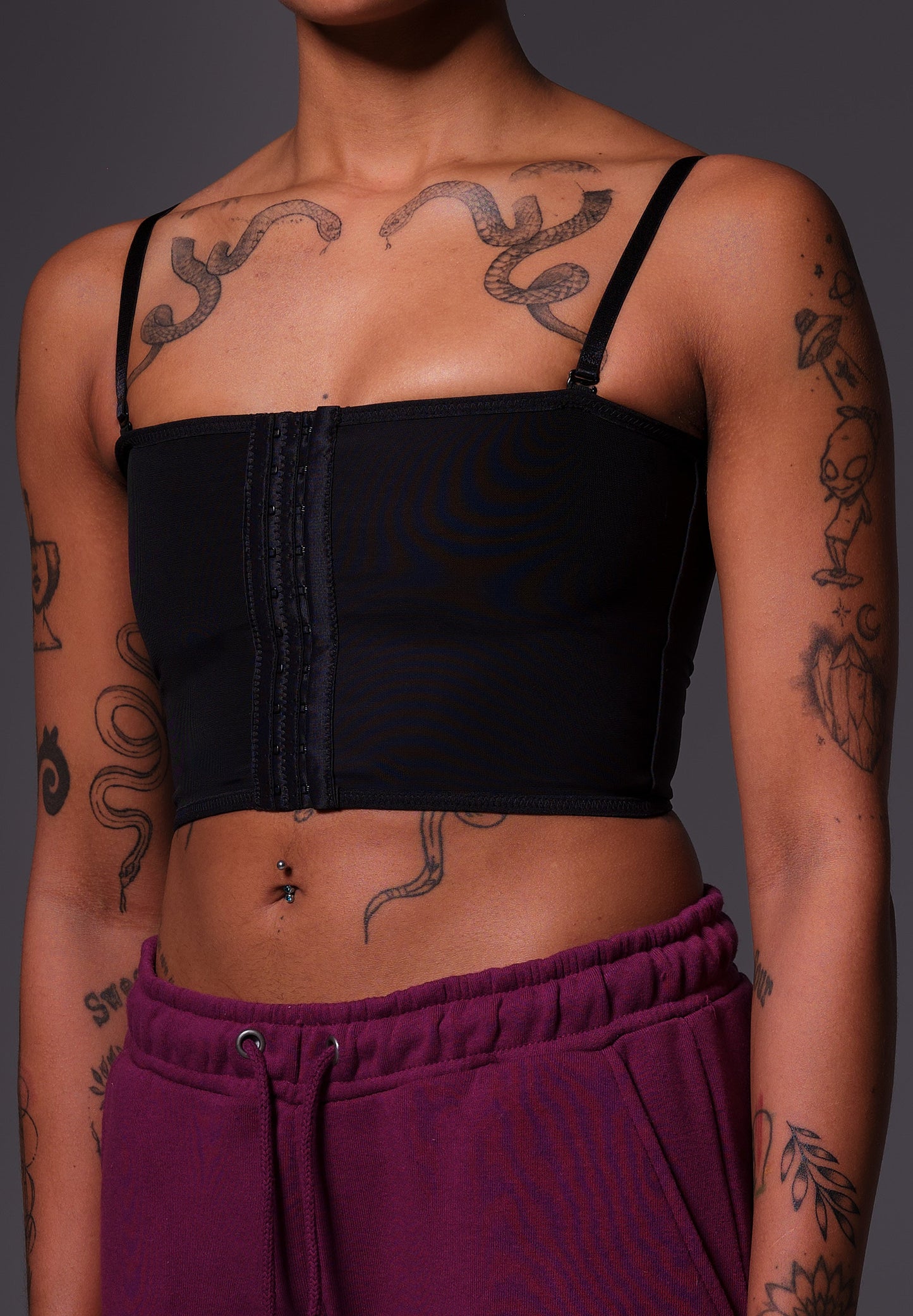 Binder Band Advanced black, close-up of model KC