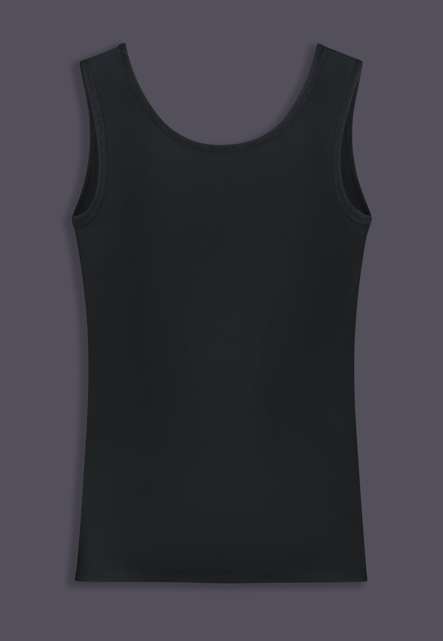 Singlet Binder Advanced black, back view of the product, designed by UNTAG