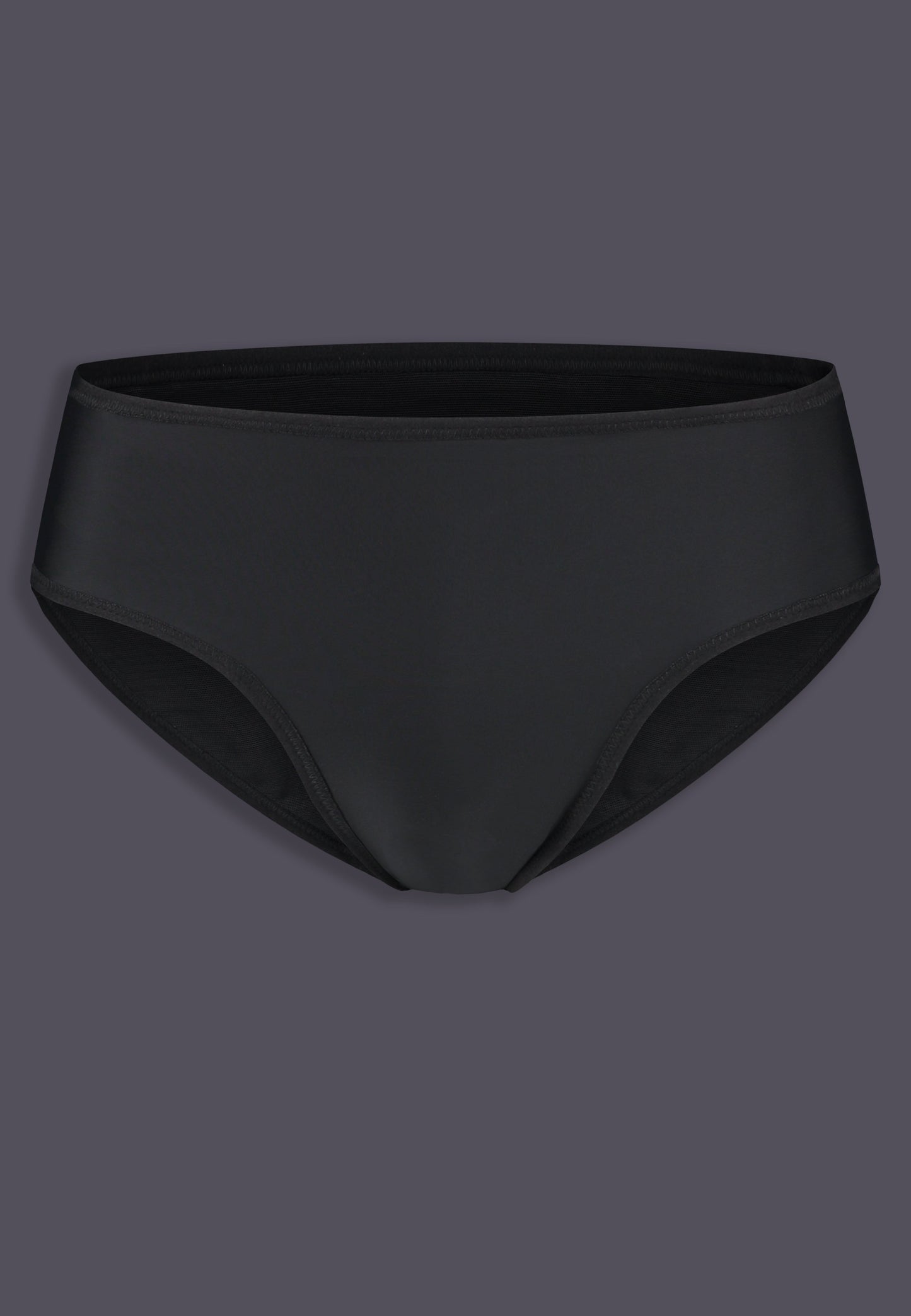 Slip black, front view