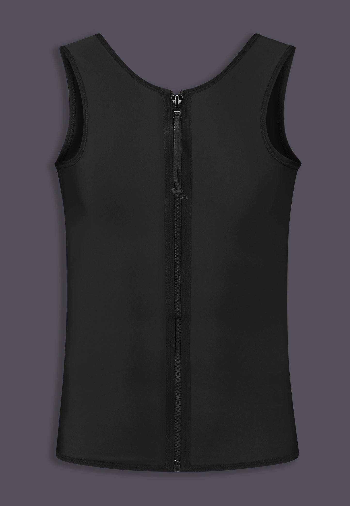 Swimtop Binder black, back view