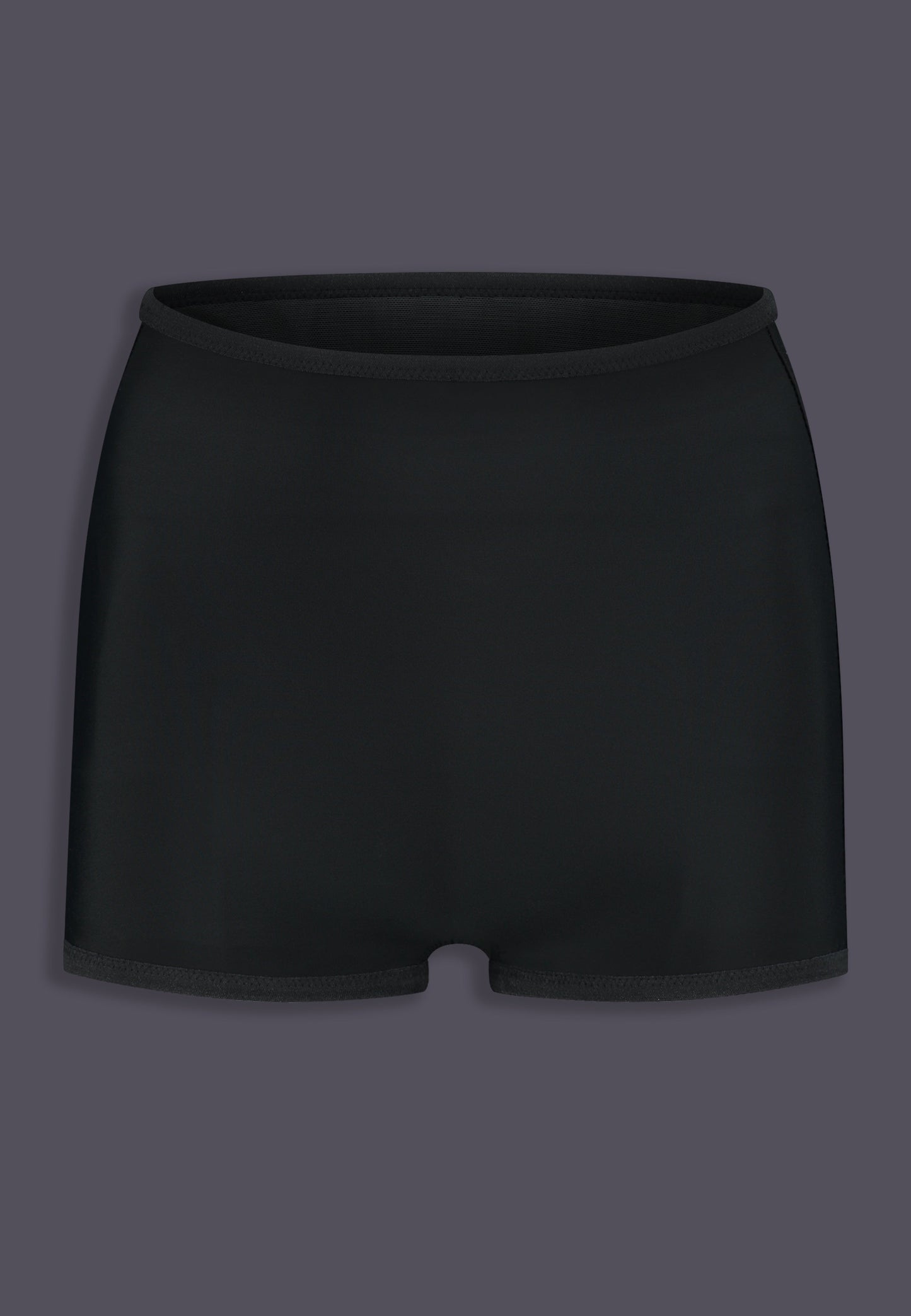 Bikini Short black, front view