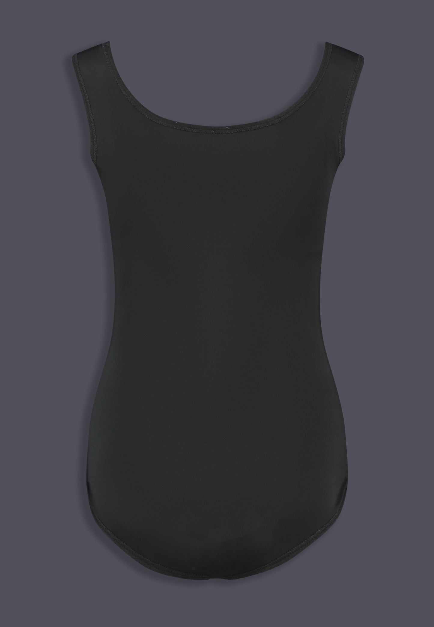Swimsuit black, back view of the product, designed by UNTAG