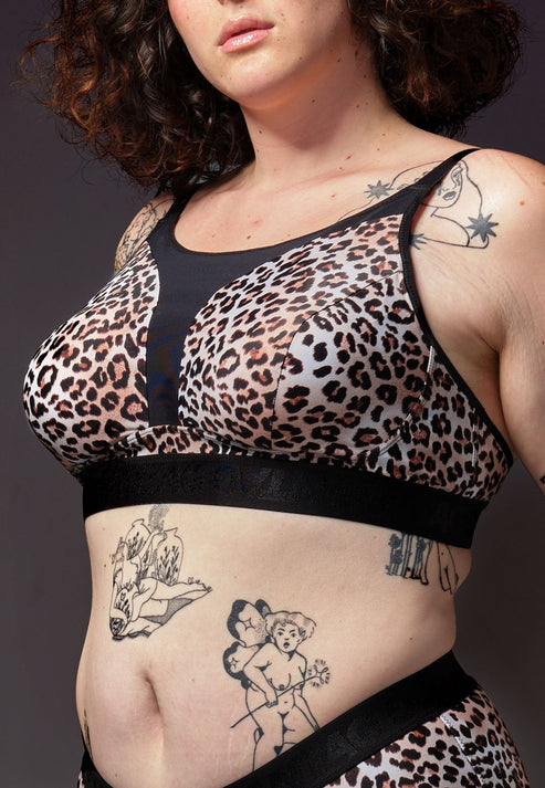 Signature Bralette leopard