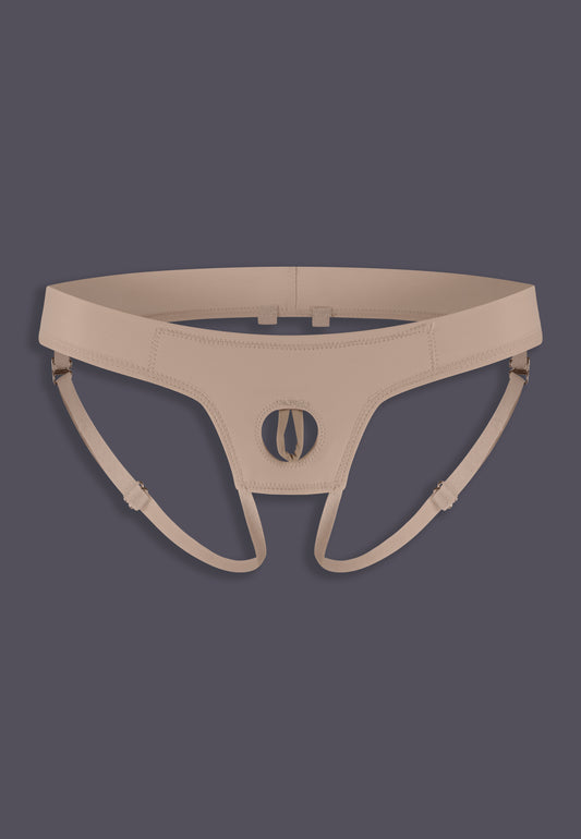 UNTAG FtM Penis packing harness beige for prostheses front picture