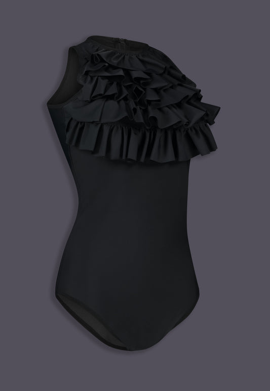 Swimsuit with ruffles on the chest - by UNTAG