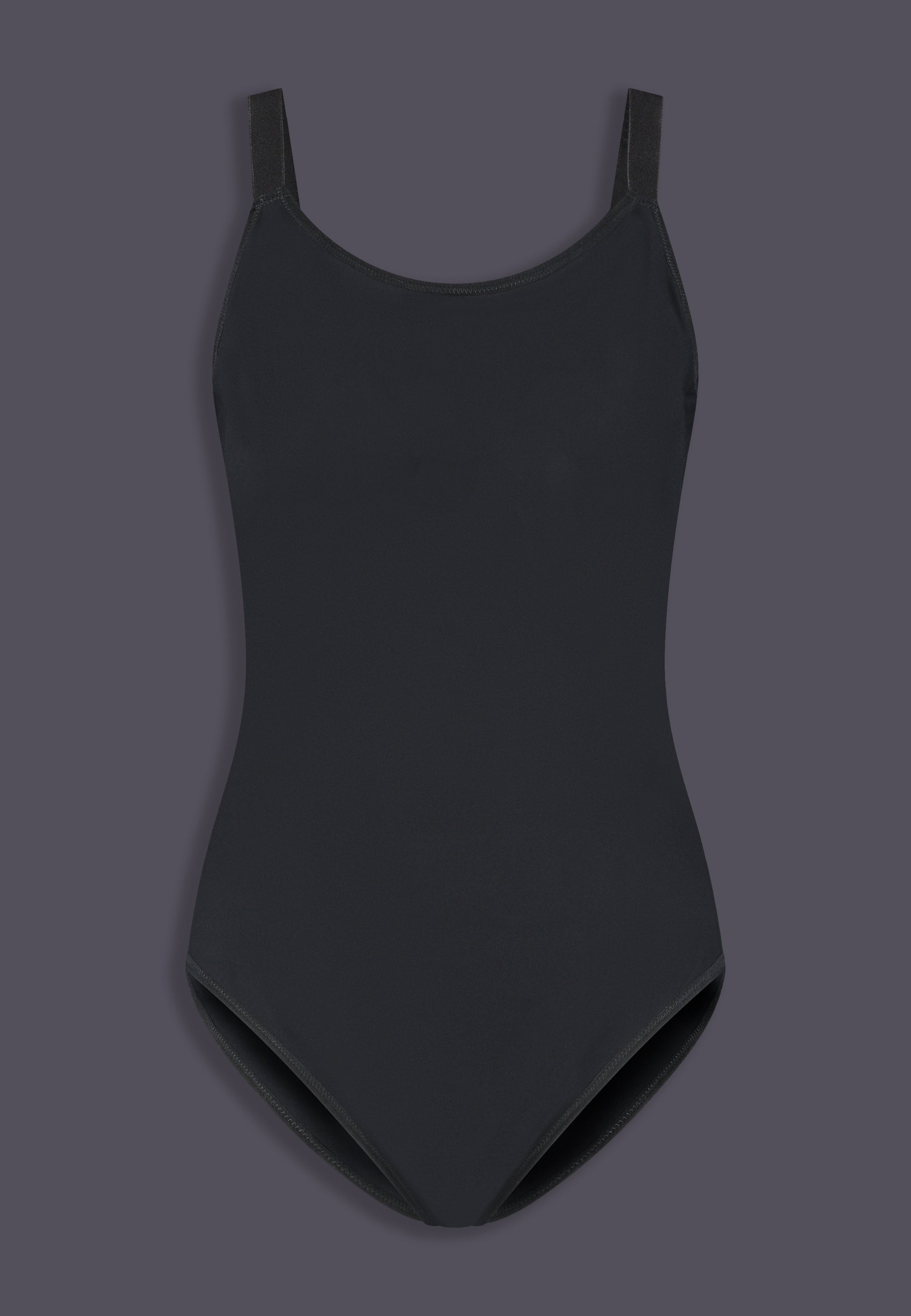 UNTAG MtF trans femme Strappy One Piece black prosthetic boobs  side front product