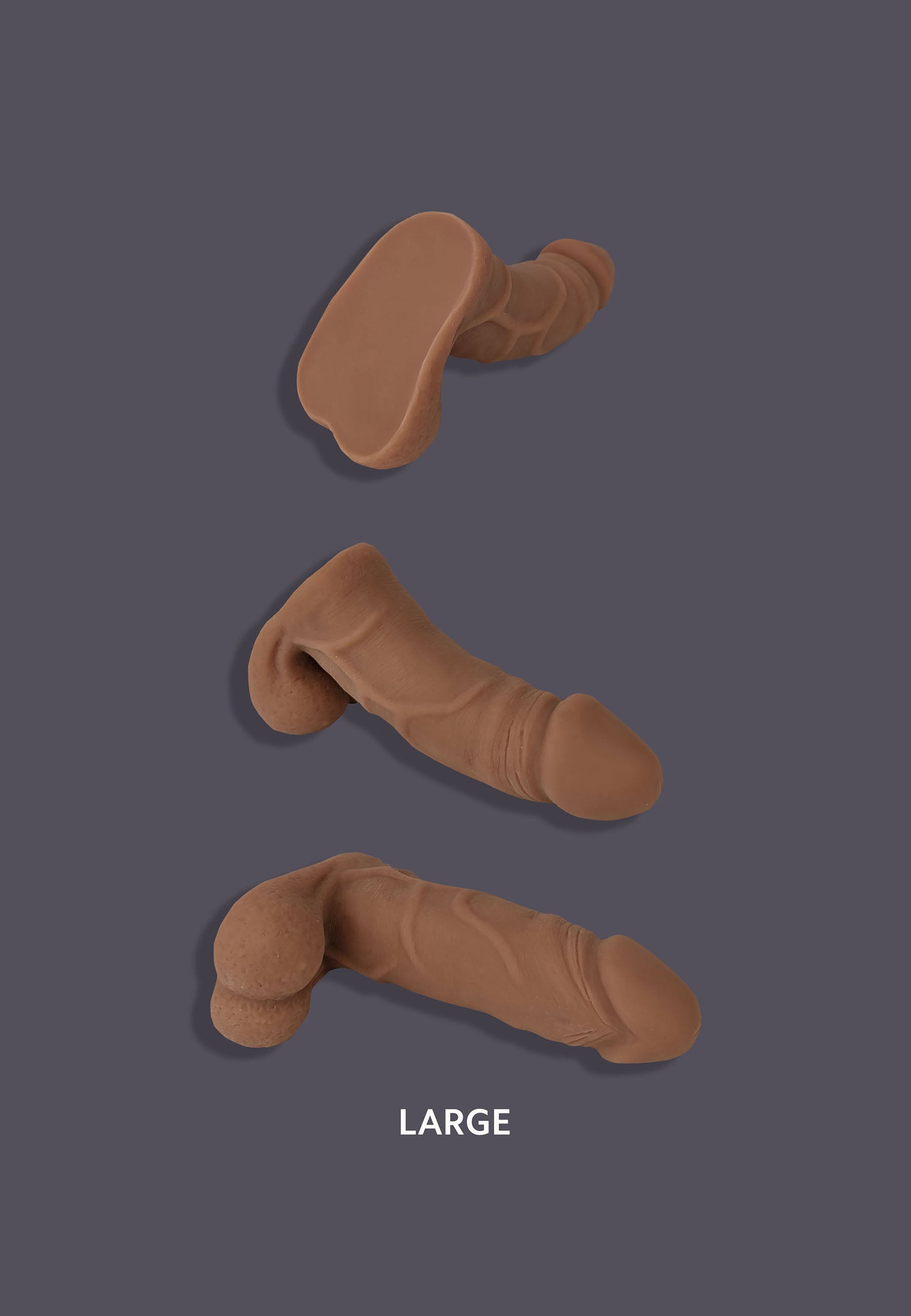 Penis Packer caramel size large