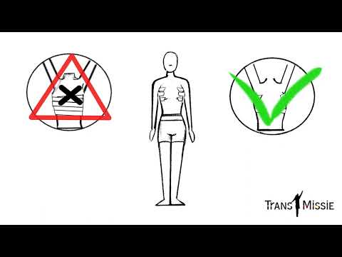 UNTAG Shaping Trans body tape for chest binding in 3 skin tones how to video tutorial