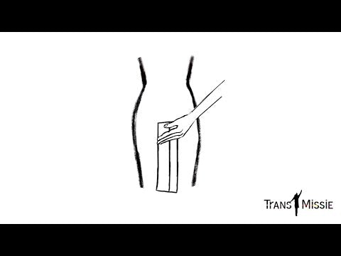 UNTAG Shaping Trans body tape  tucking in 3 skin tones how to use tutorial for taping MTF tucking