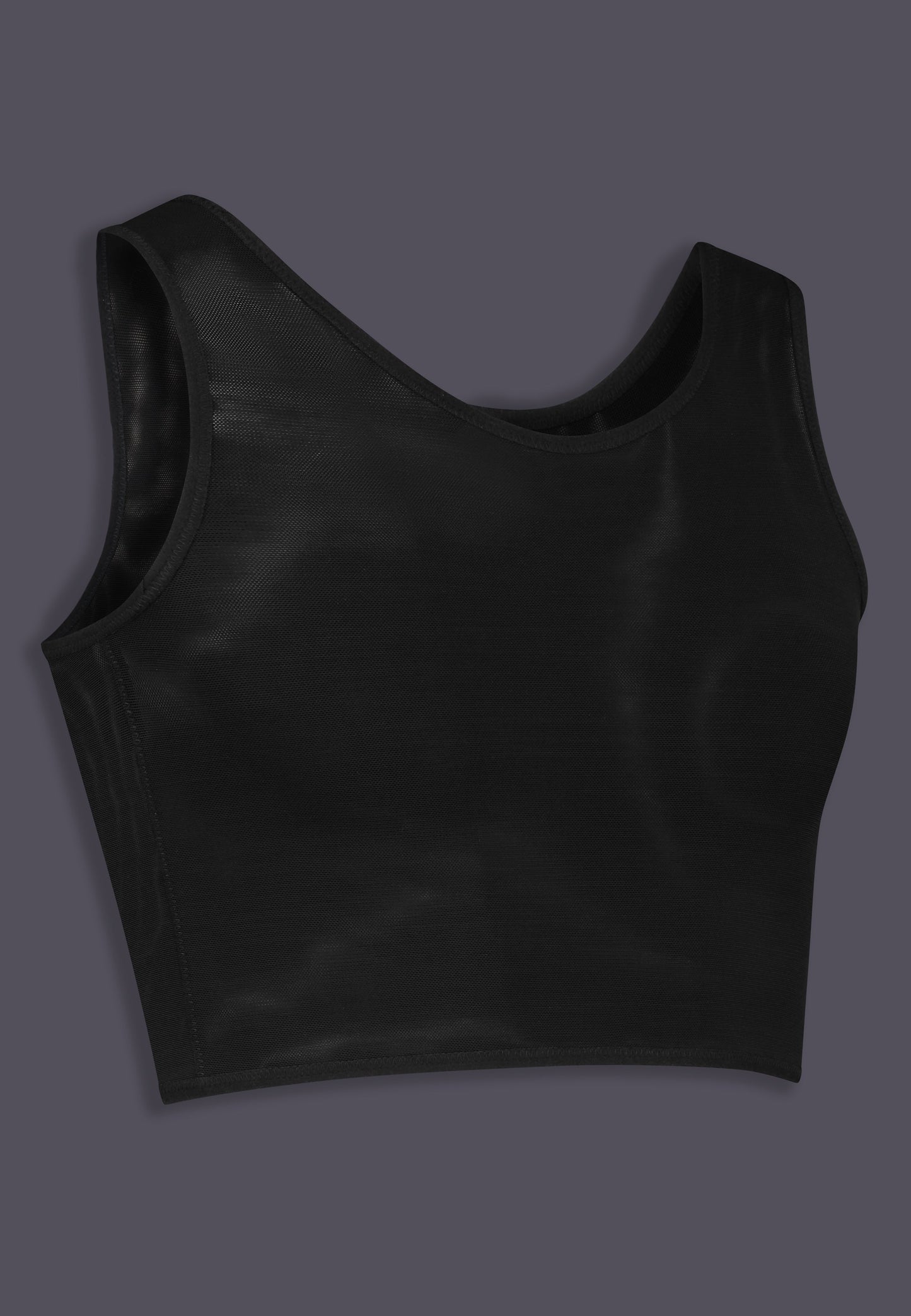 Basic Swim Binder black, side right product, by UNTAG