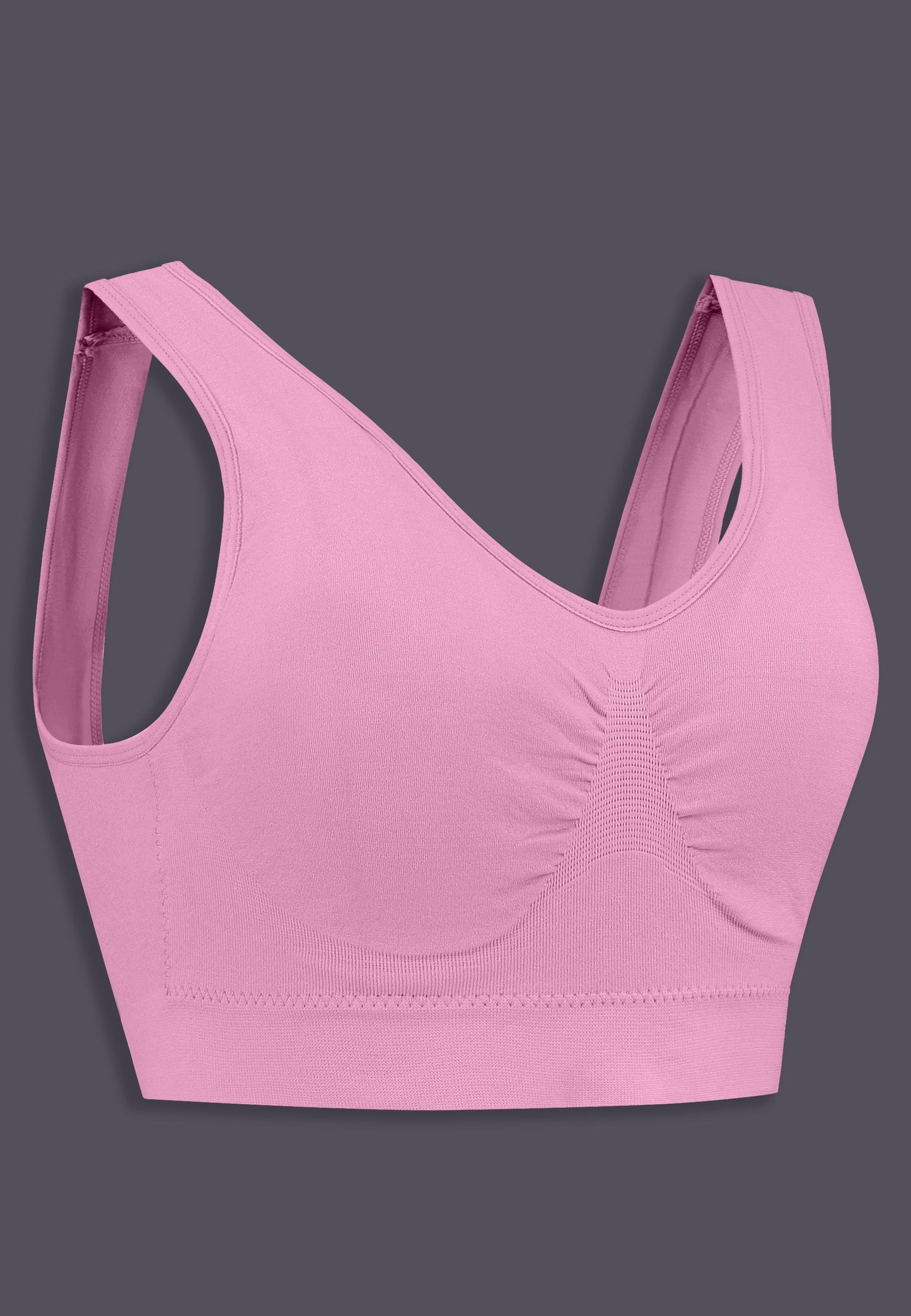 Top Seamless Kids baby pink, side right view