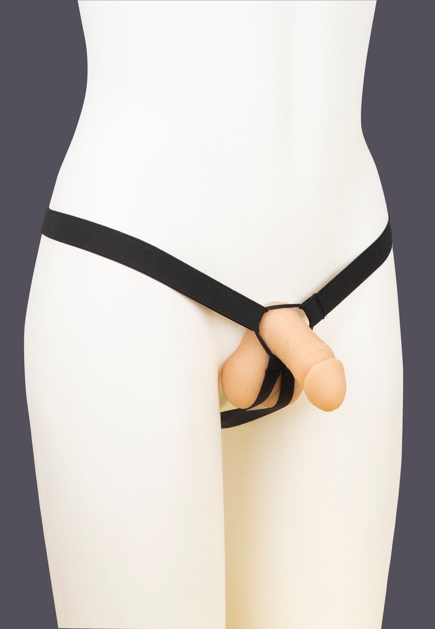 Harness Ring black, with the Mister Limpy in size Small
