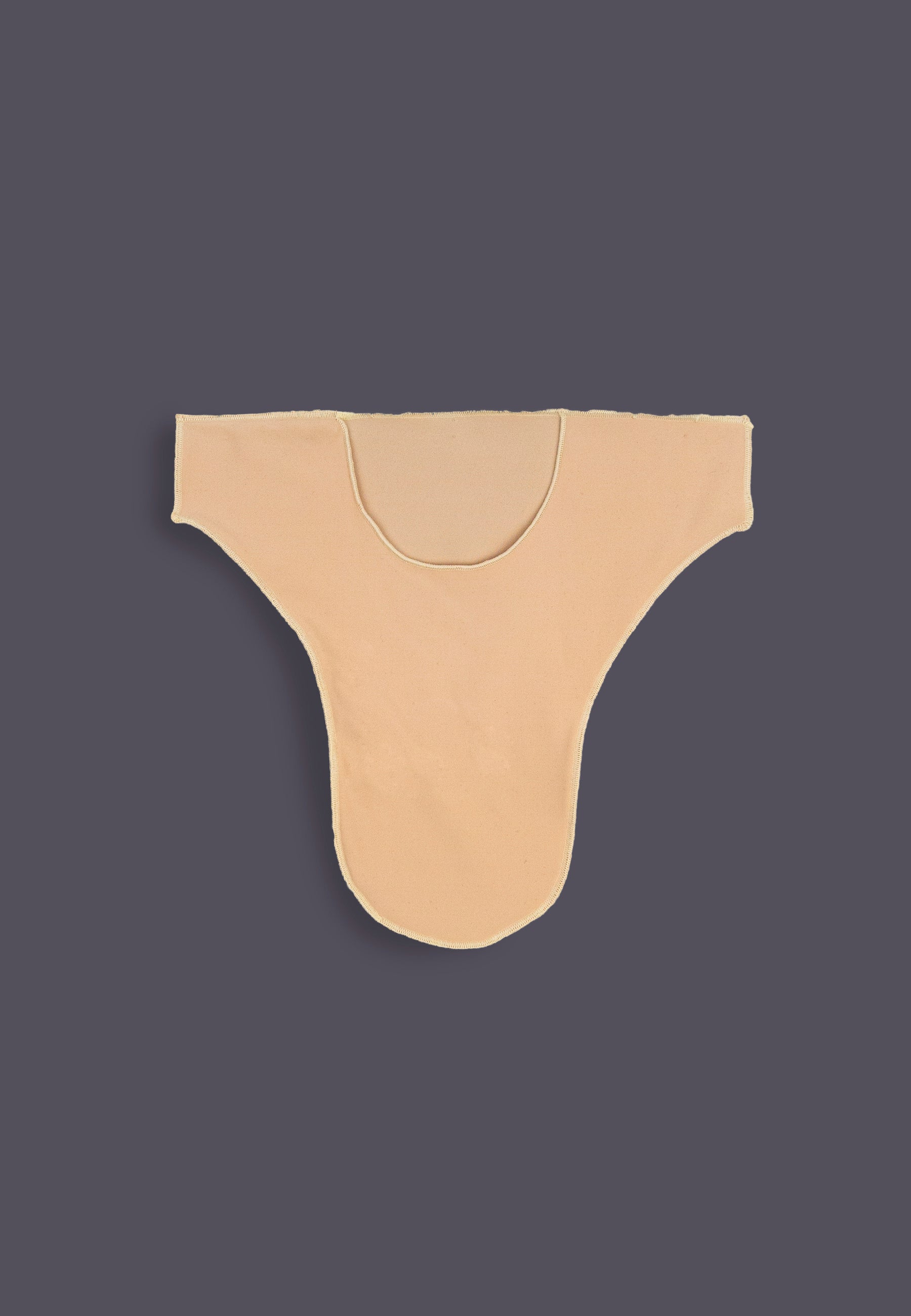 Packing Pouch beige, back view