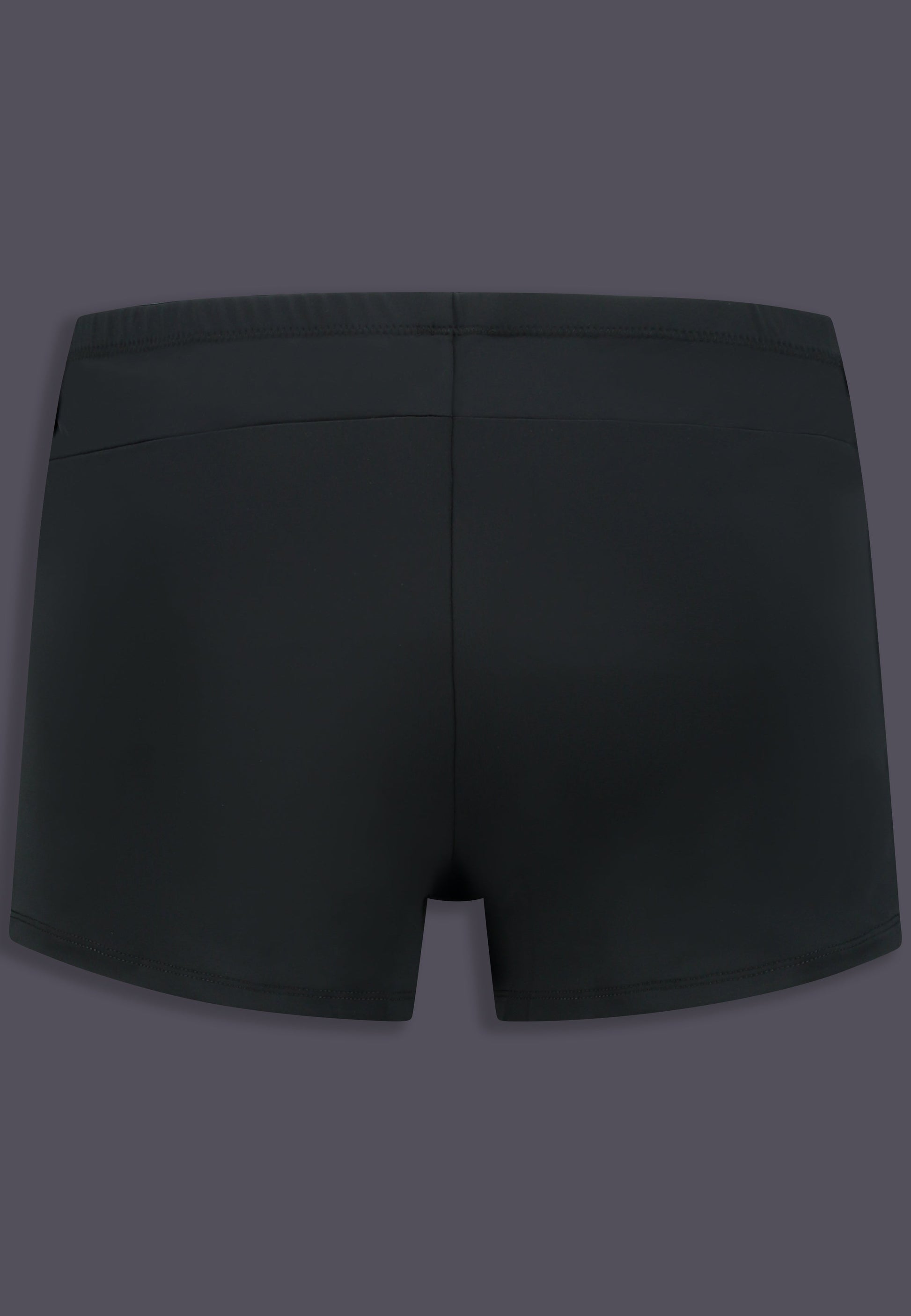 Swim Shorts black, back view by UNTAG
