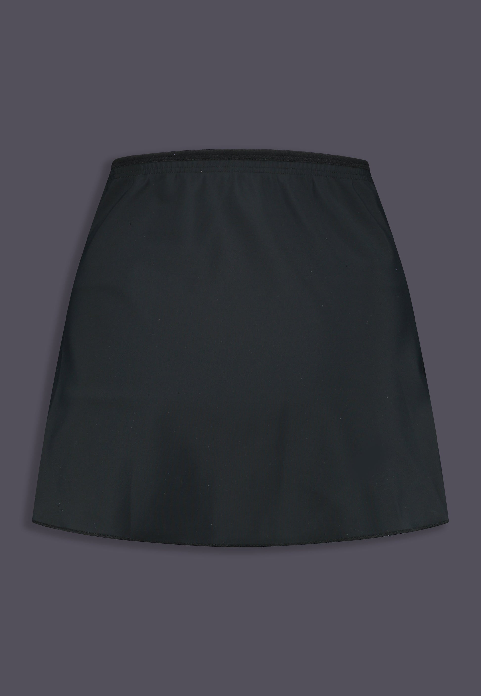 Swim Skirt black, back view