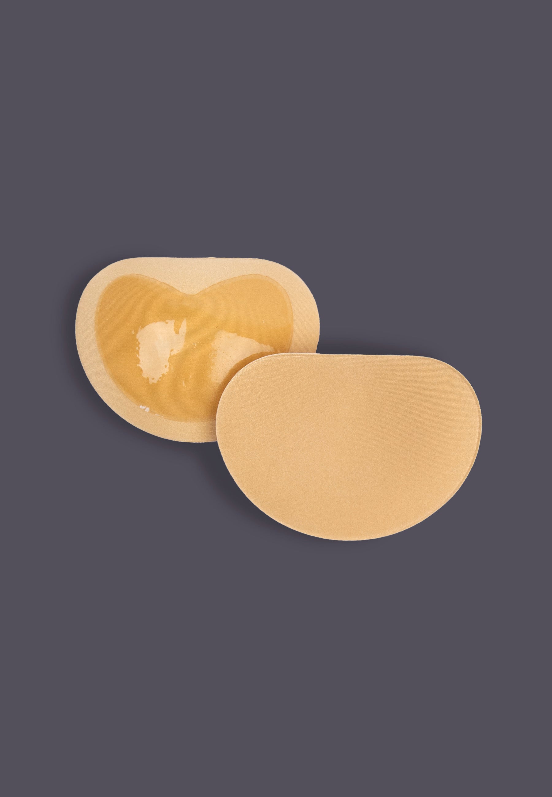 Foam Self-Adhesive Breastpads, showing both the front and the back