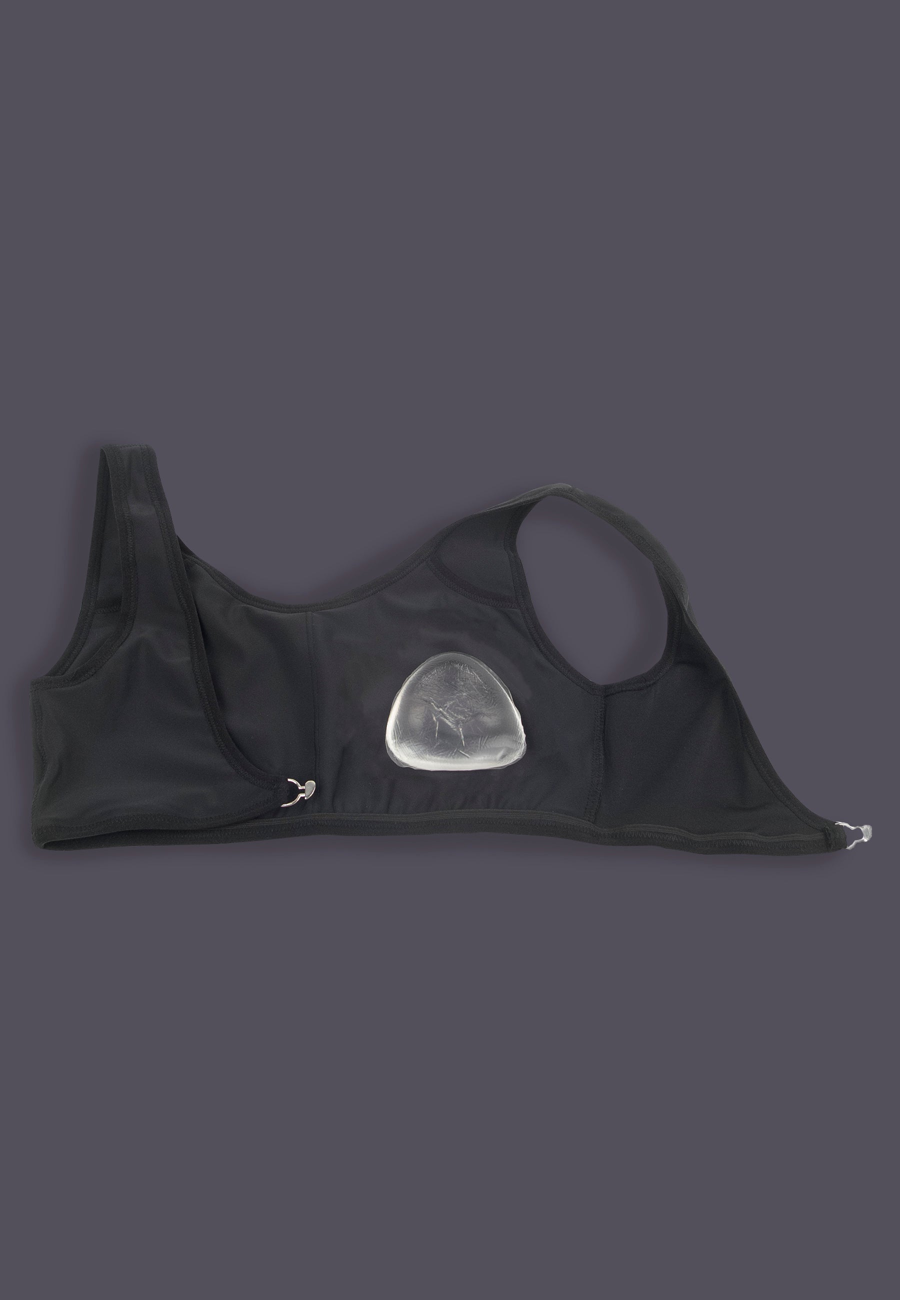 Silicone Breastpads transparent inside the Bikinitop