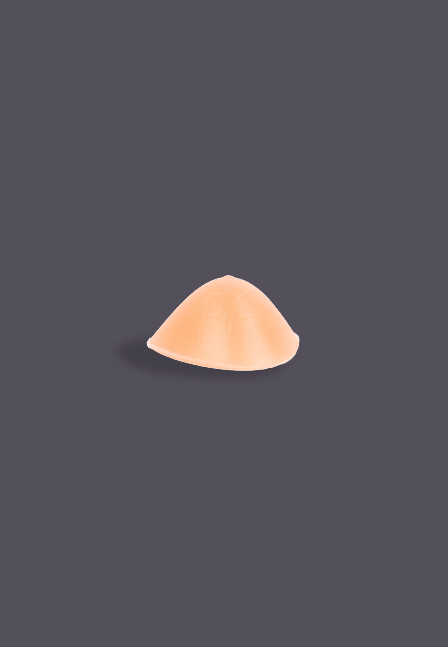 One Silicone Breast Prostheses Triangle 90 grams