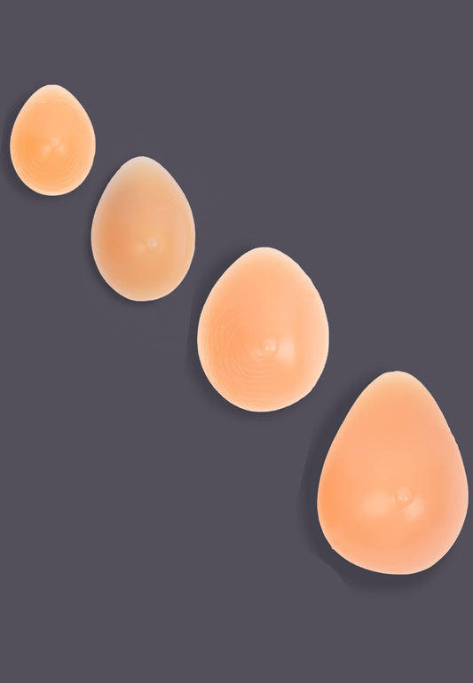 All sizes of the Silicone Breast Prostheses oval