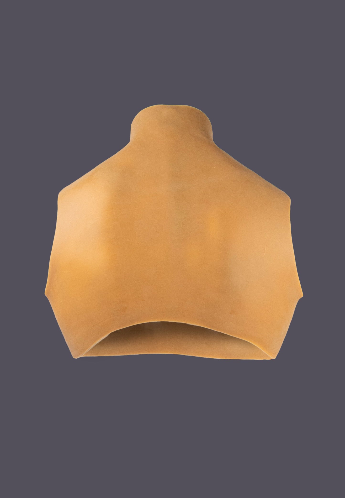 The back of the Silicone Torso caramel