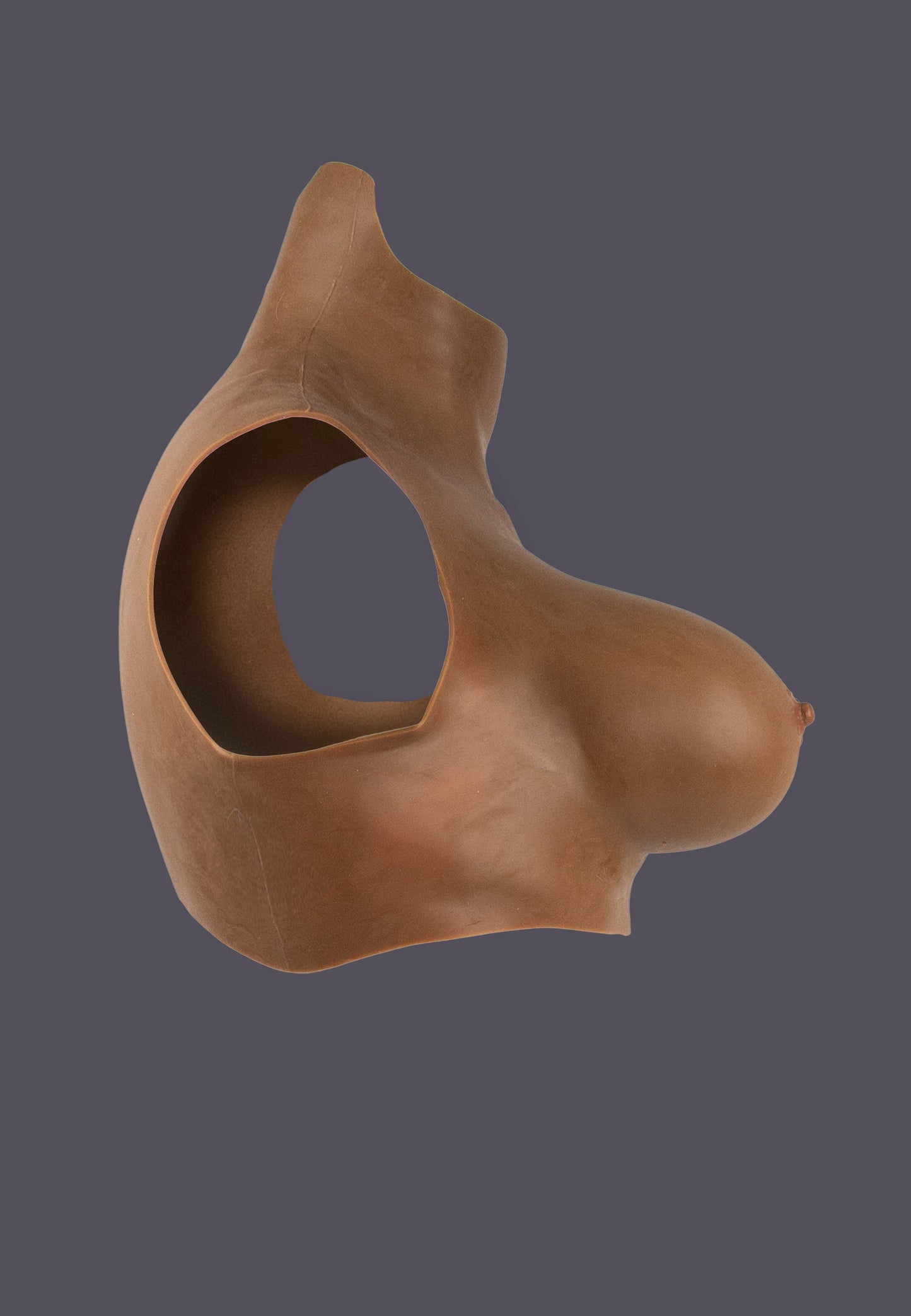 Side view of the Silicone Torso chocolate